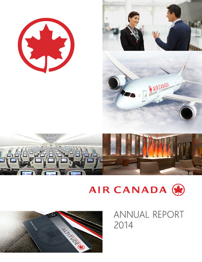 Thumbnail Air Canada Annual Report 2014