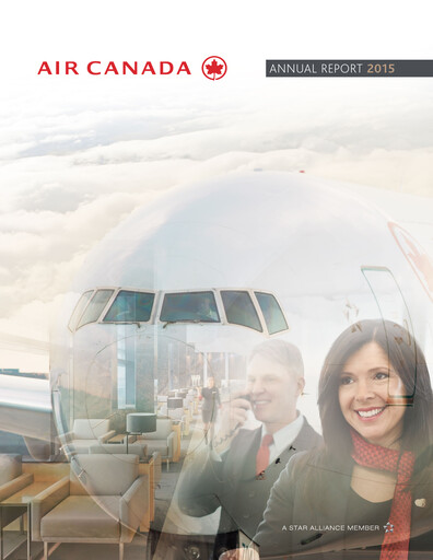 Thumbnail Air Canada Annual Report 2015