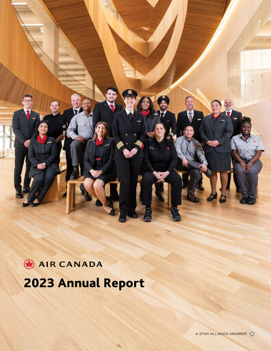Thumbnail Air Canada Annual Report 2023