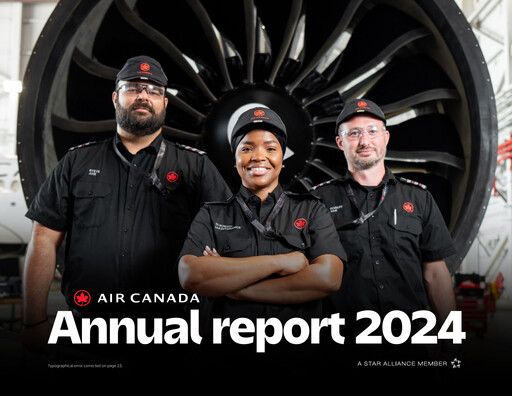 Thumbnail Air Canada Annual Report 2024