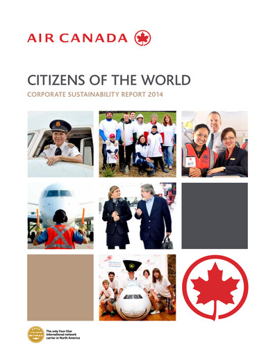 Thumbnail Air Canada Sustainability Report 2014