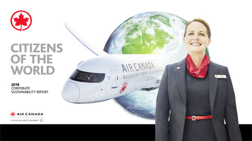 Thumbnail Air Canada Sustainability Report 2018