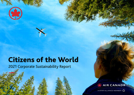 Thumbnail Air Canada Sustainability Report 2021