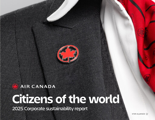 Vorschaubild Air Canada Nachhaltigkeitsbericht 2025
