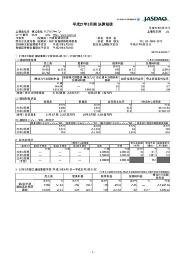 Thumbnail NJ Holdings Financial Statement fy2009