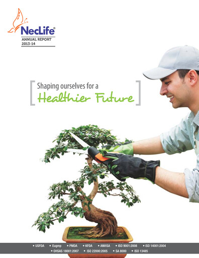 Thumbnail Nectar Lifesciences
 Annual Report 2013-2014