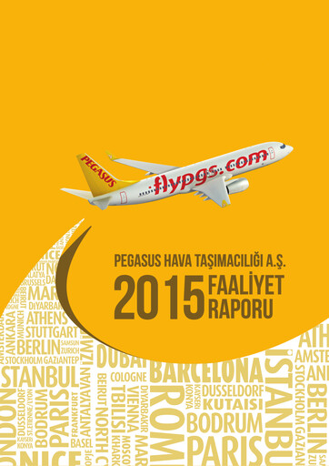 Thumbnail Pegasus Airlines
 Annual Report 2015