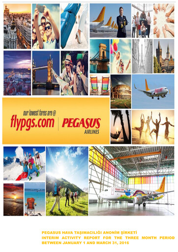 Thumbnail Pegasus Airlines
 Quarterly Report 2016-q1