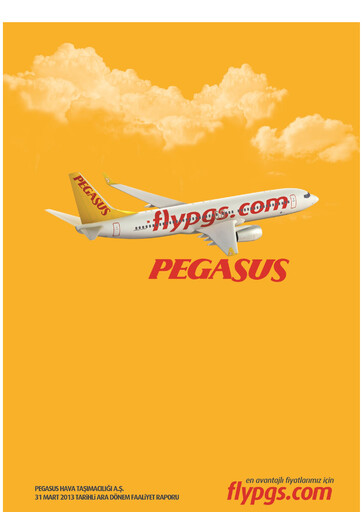 Miniature Pegasus Airlines
 Rapport trimestriel 2013-q1