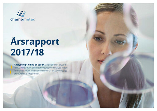 Thumbnail ChemoMetec Annual Report 2017-2018