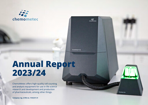 Thumbnail ChemoMetec Annual Report 2023-2024