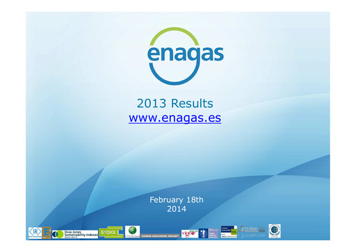 Thumbnail Enagás
 Financial Report 2013