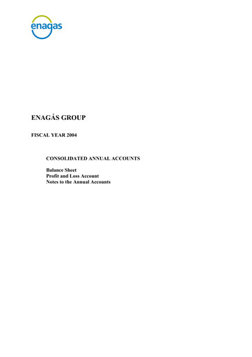 Thumbnail Enagás
 Financial Statement 2004