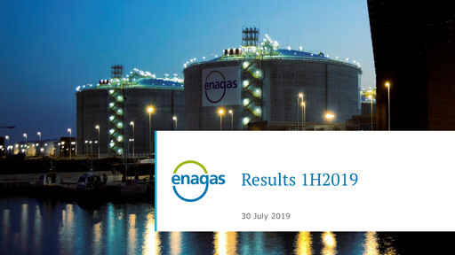 Thumbnail Enagás
 Half-year Report 2019