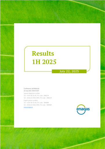Thumbnail Enagás
 Half-year Report 2025