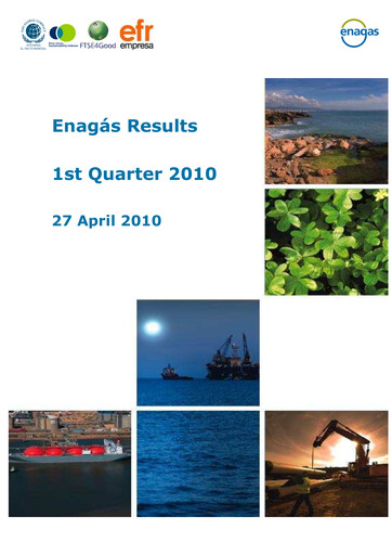 Thumbnail Enagás
 Quarterly Report 2010-q1