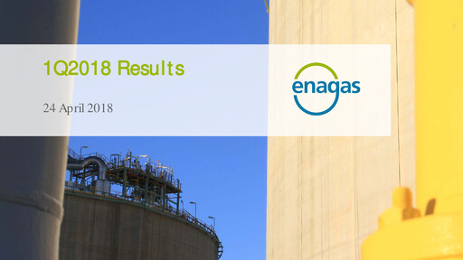 Thumbnail Enagás
 Quarterly Report 2018-q1