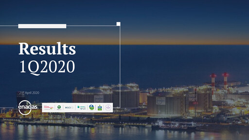 Thumbnail Enagás
 Quarterly Report 2020-q1