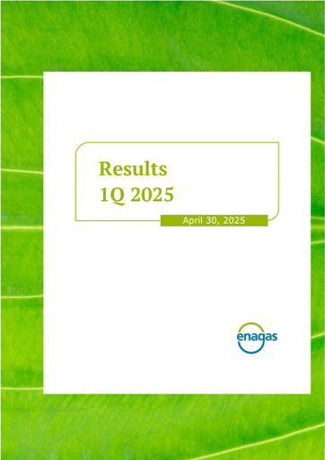 Thumbnail Enagás
 Quarterly Report 2025-q1
