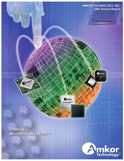 Thumbnail Amkor Technology
 Annual Report 2002