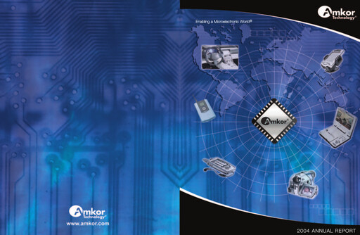 Thumbnail Amkor Technology
 Annual Report 2004