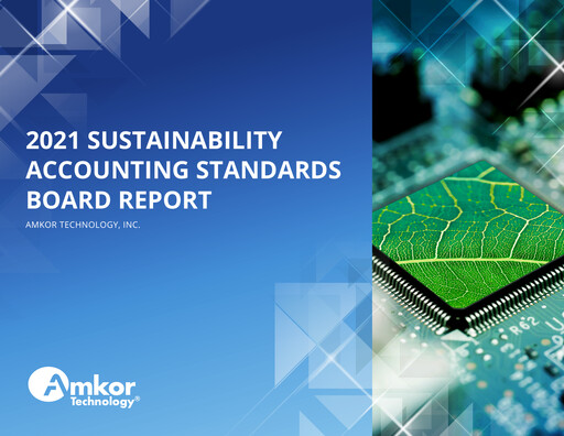 Thumbnail Amkor Technology
 ESG Report 2021