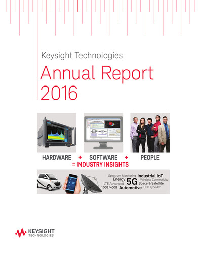 Thumbnail Keysight Annual Report 2016
