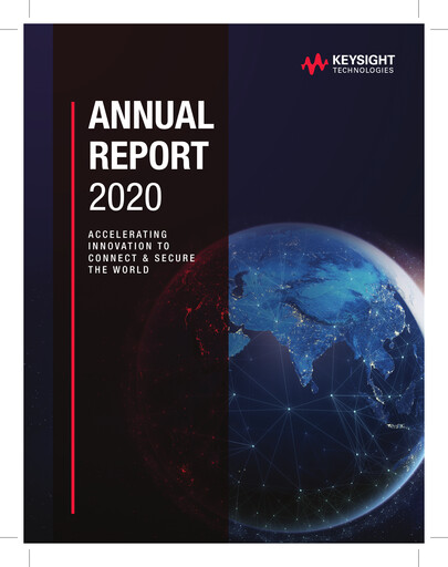 Thumbnail Keysight Annual Report 2020