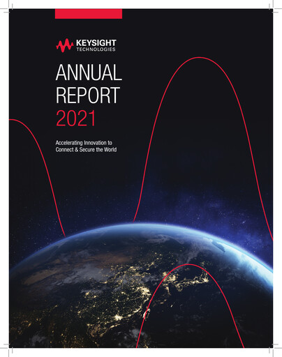 Thumbnail Keysight Annual Report 2021