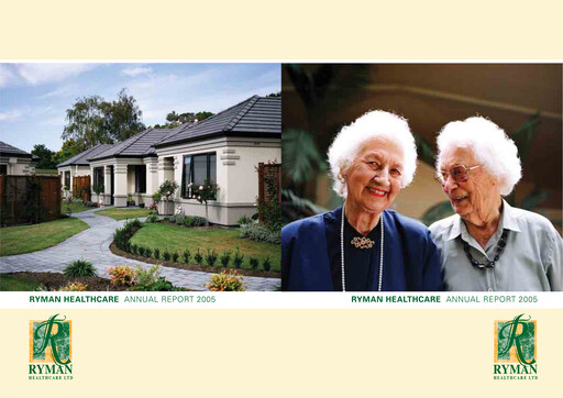 Thumbnail Ryman Healthcare Annual Report 2005