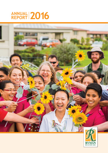 Thumbnail Ryman Healthcare Annual Report 2016