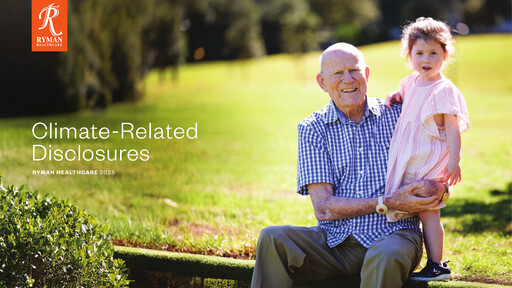 Thumbnail Ryman Healthcare ESG Report 2025