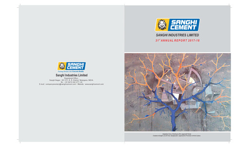 Thumbnail Sanghi Industries
 Annual Report 2017-2018