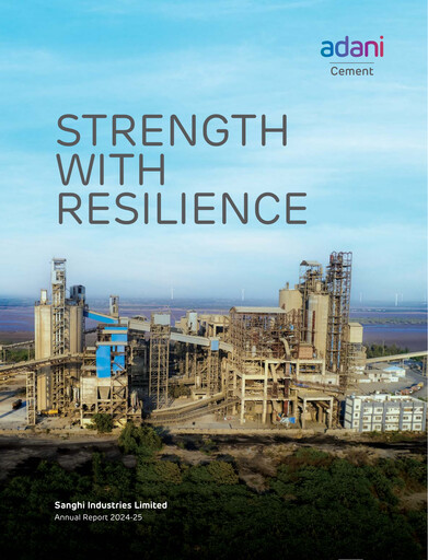 Thumbnail Sanghi Industries
 Annual Report 2024-2025