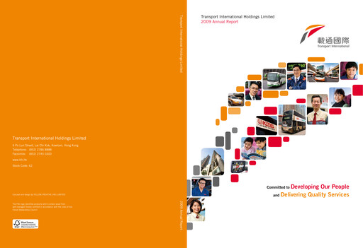 Thumbnail Transport International Holdings Annual Report 2009