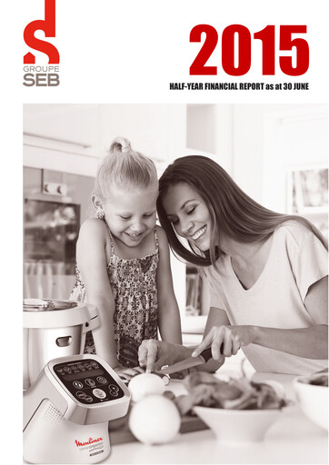 Miniature Groupe SEB Rapport semestriel 2015-h1