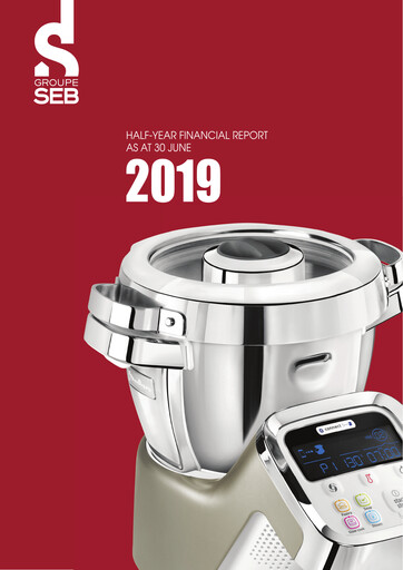 Miniature Groupe SEB Rapport semestriel 2019-h1