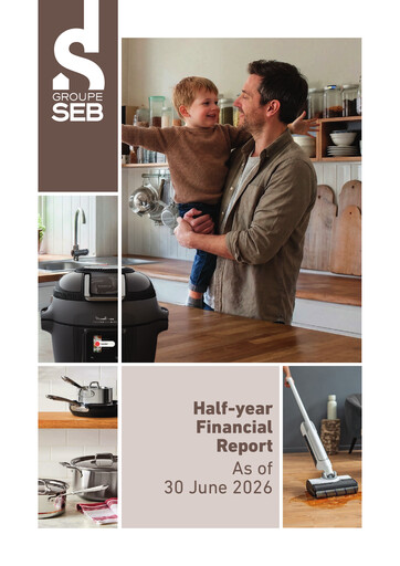 Miniature Groupe SEB Rapport semestriel 2026-h1