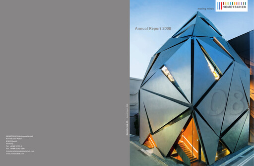 Thumbnail Nemetschek Annual Report 2008