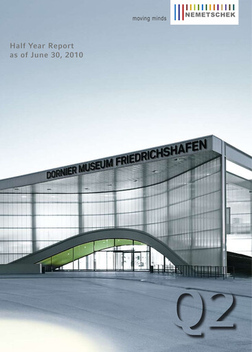 Thumbnail Nemetschek Half-year Report 2010-h1