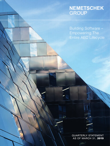 Thumbnail Nemetschek Quarterly Report 2019-q1