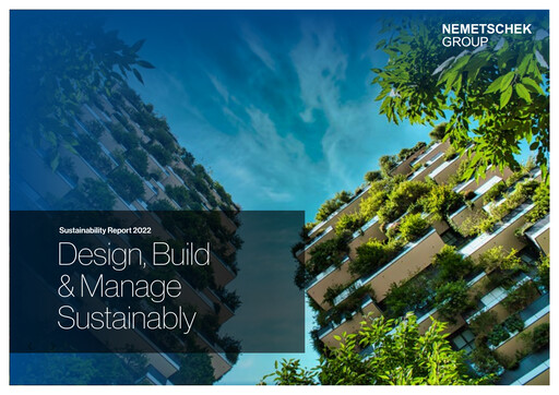 Thumbnail Nemetschek Sustainability Report 2022