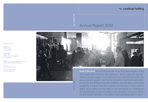 Thumbnail Randstad
 Annual Report 2002