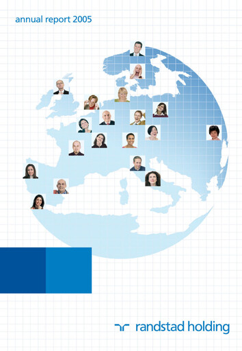 Thumbnail Randstad
 Annual Report 2005