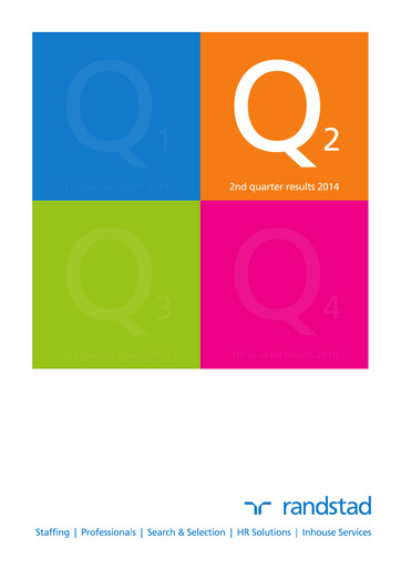Thumbnail Randstad
 Quarterly Report 2014-q2