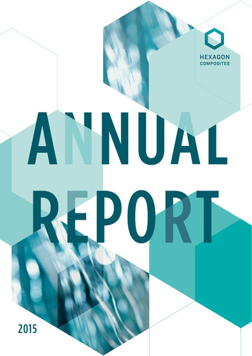 Thumbnail Hexagon Composites Annual Report 2015