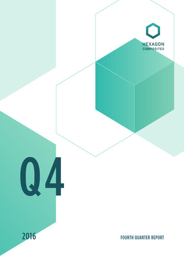 Thumbnail Hexagon Composites Quarterly Report 2016-q4