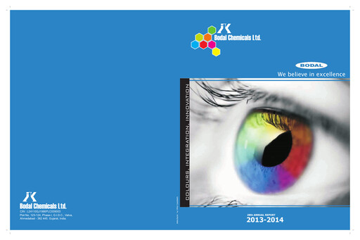Thumbnail Bodal Chemicals Annual Report 2013-2014