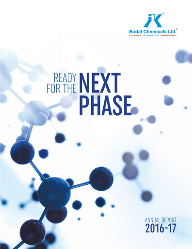 Thumbnail Bodal Chemicals Annual Report 2016-2017