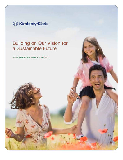 Thumbnail Kimberly-Clark Sustainability Report 2010